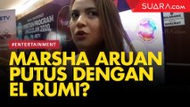 Ditanya soal Kabar Putus dengan El Rumi, Begini Reaksi Marsha Aruan