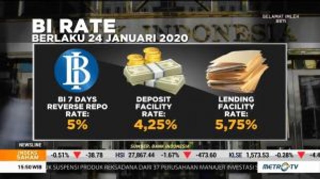 BI Pertahankan Suku Bunga Acuan 5 Persen