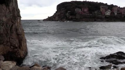 Bartın'da kuvvetli rüzgar etkili oluyor