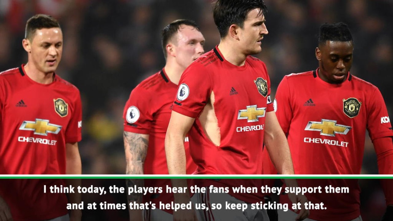 Ole urges United fans to stick with team