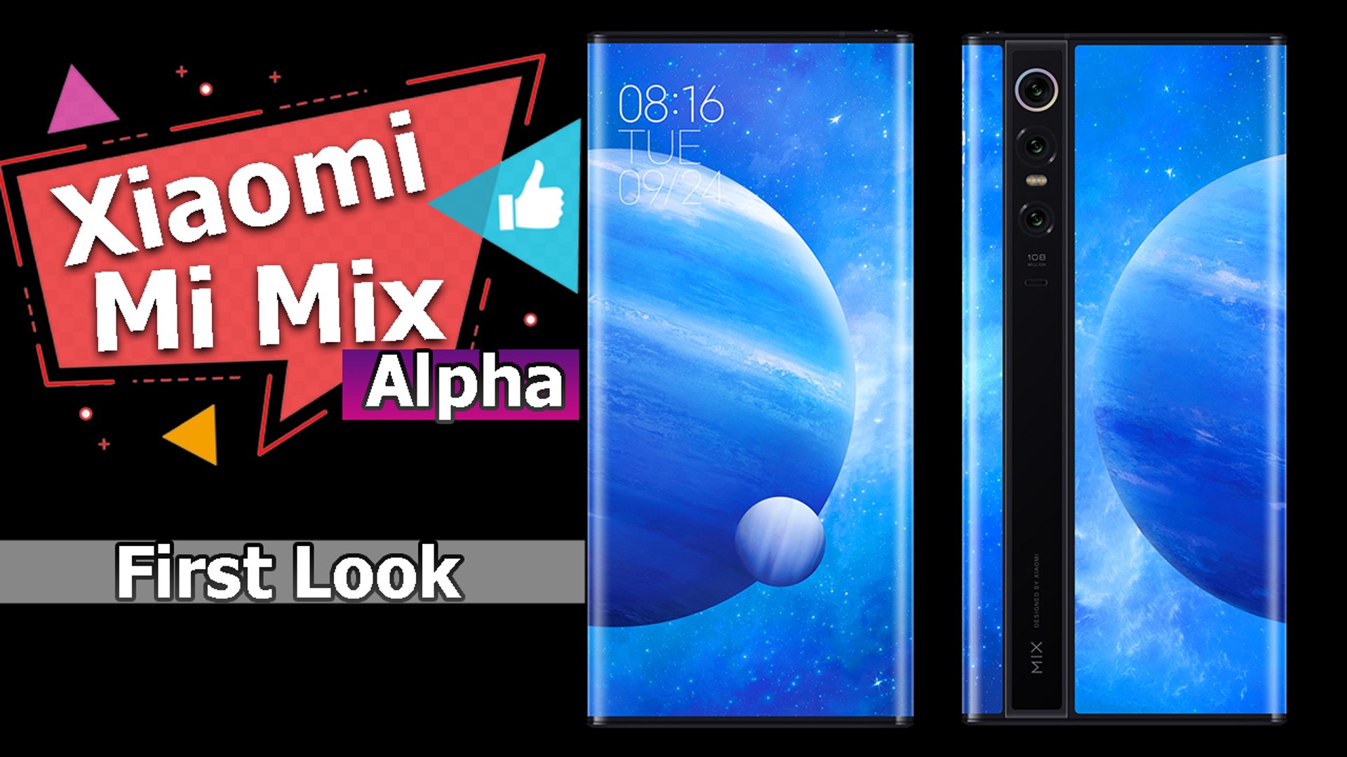 Xiaomi Mi Mix Alpha First Look