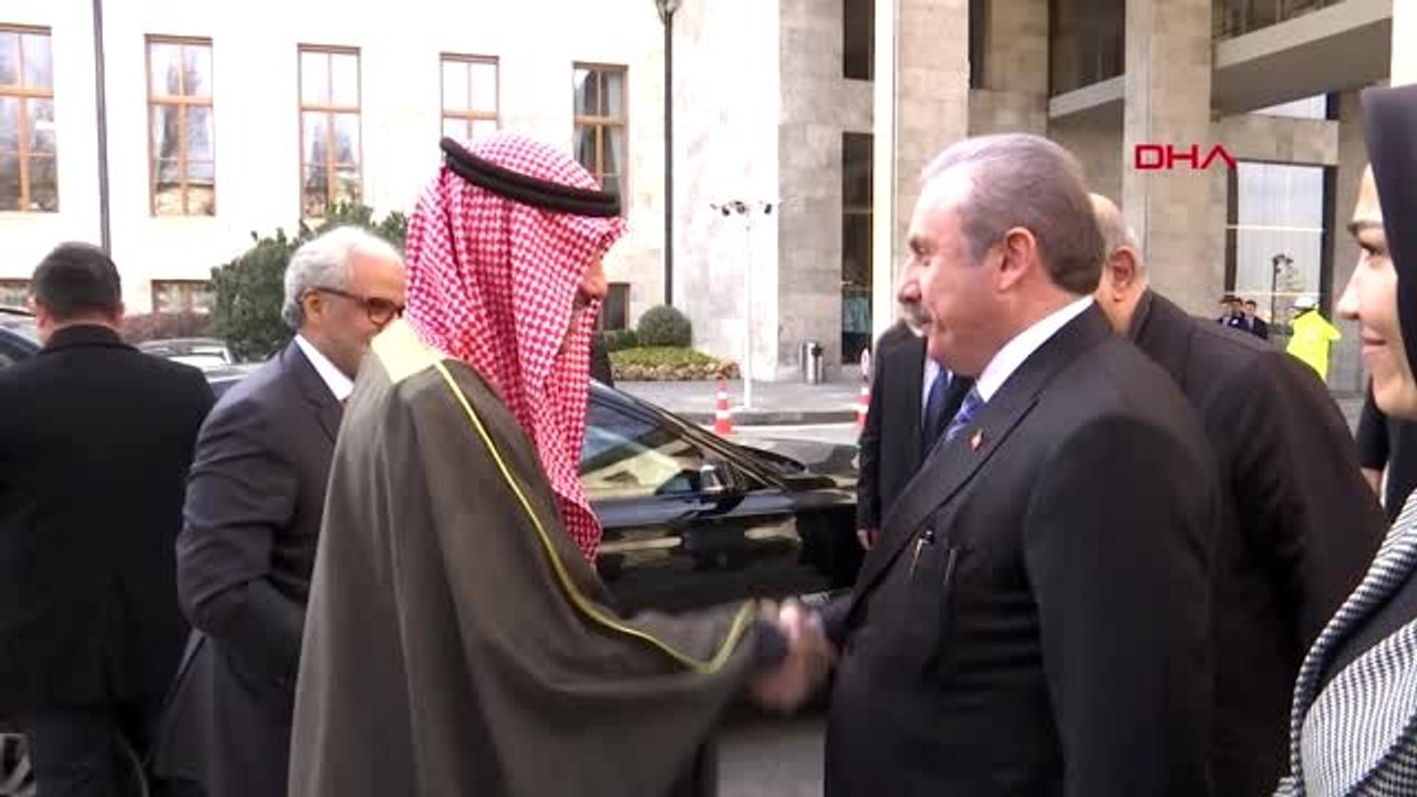 Ankara-tbmm başkanı mustafa şentop, kuveytli mevkidaşıyla görüştü
