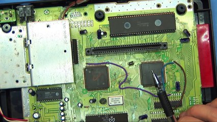 Genesis overclock attempt #1 - 13.4 Mhz