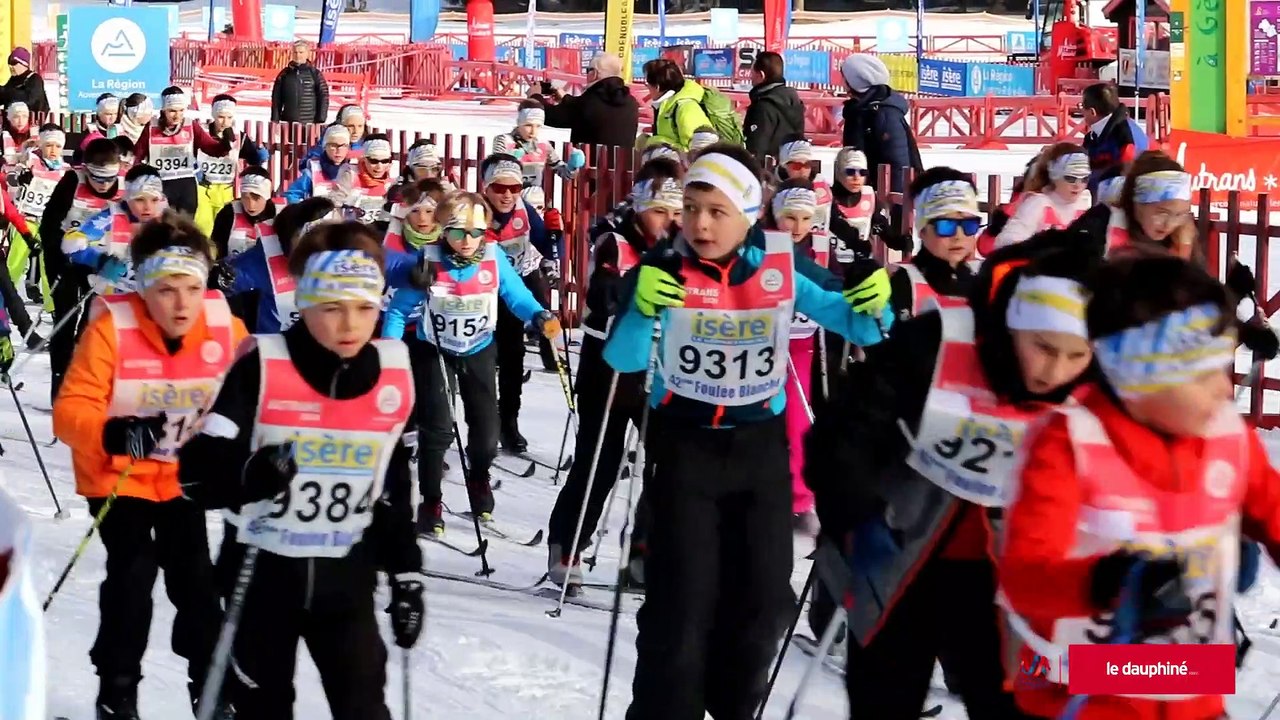 Foulée Blanche : revivez la course de la Foulée des enfants