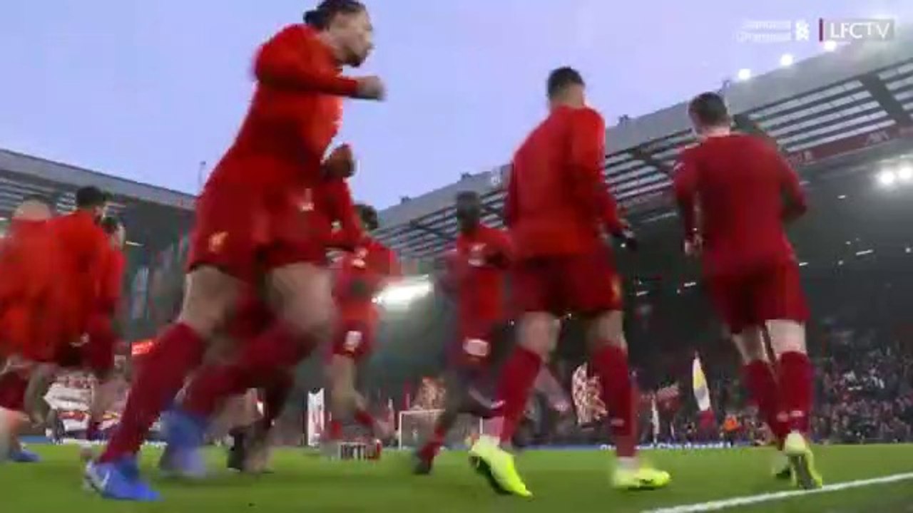 Inside Anfield_ Liverpool 2-0 Manchester United _ Incredible scenes after Salah'