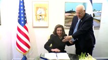 ABD Temsilciler Meclisi Başkanı Pelosi, İsrail'de - KUDÜS