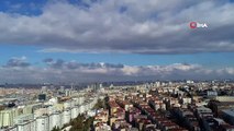 Kar beklenen İstanbul’da zaman zaman güneş ve gökyüzü gözüktü