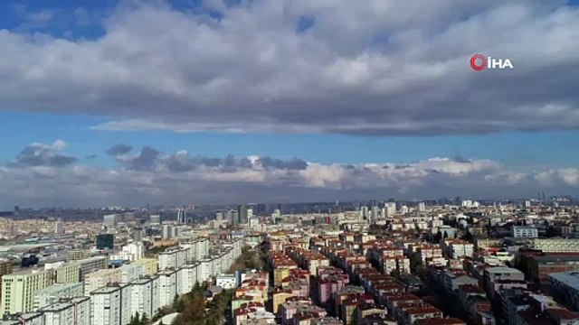 Kar beklenen İstanbul’da zaman zaman güneş ve gökyüzü gözüktü