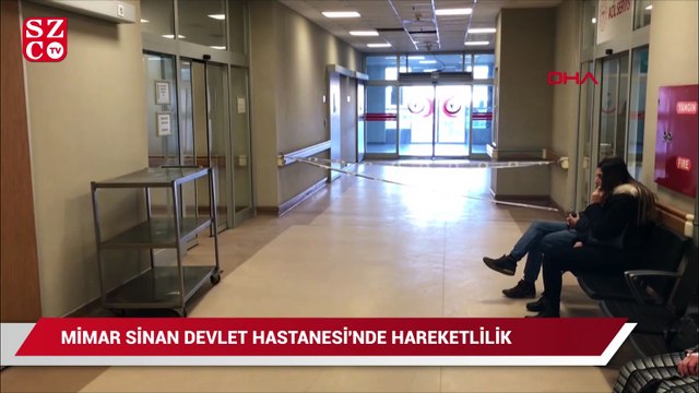 Mimar Sinan Devlet Hastanesi'nde hareketlilik