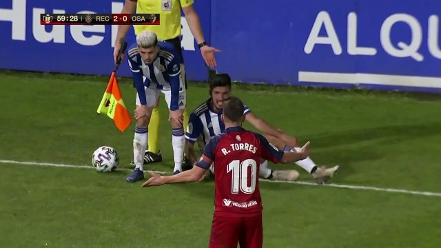 16º Copa Del Rey 2019/2020 Recreativo 2-C.AT.Osasuna 3 Segundo Tiempo