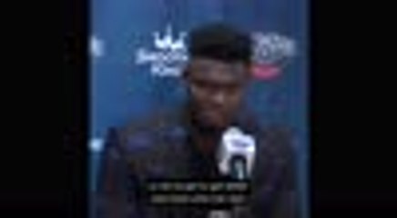 Zion happy to finally make NBA debut