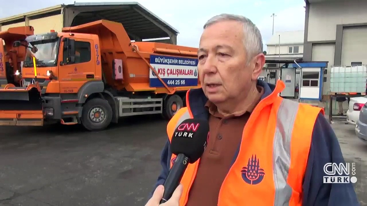 İstanbul kar yağışına hazır