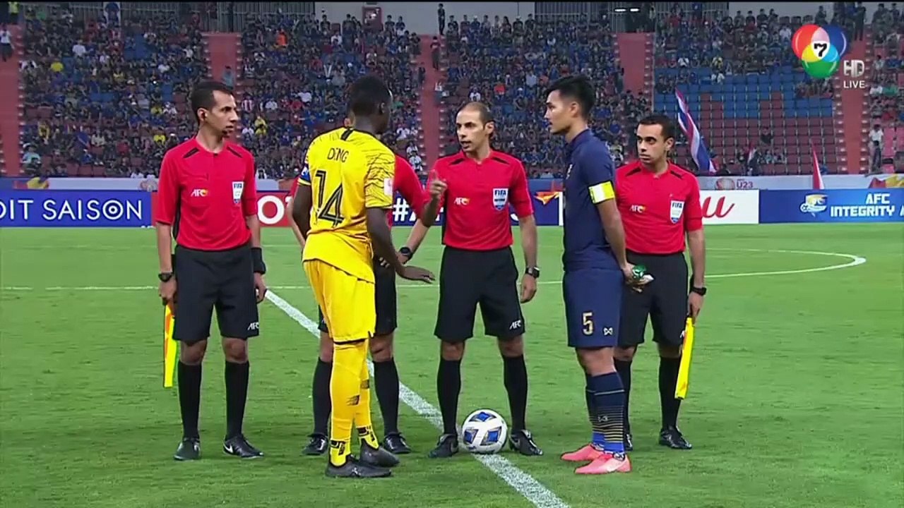 Australia U23 vs Thailand U23 | 11/1/2020 (First-half) ออสเตรเลีย vs ไทย (ครึ่งแรก)