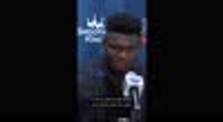 Zion happy to finally make NBA debut