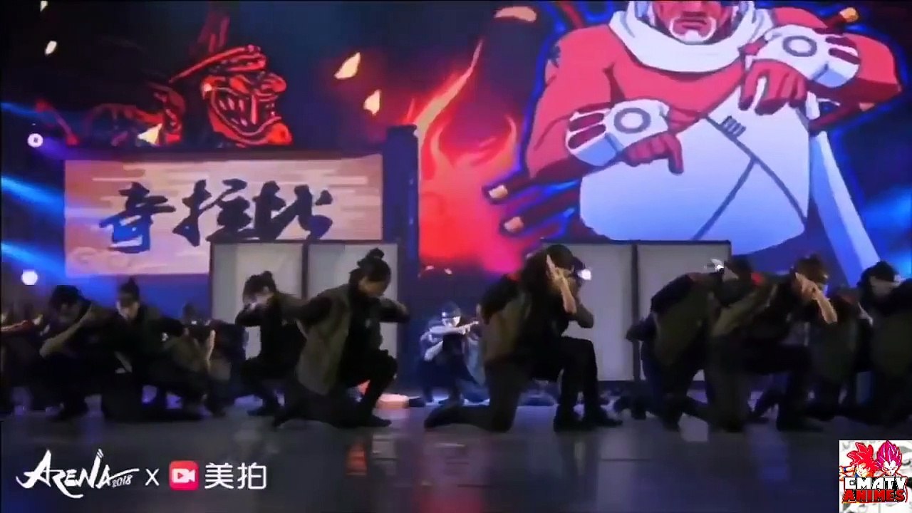 Miren que Baile Maravilloso del Anime Naruto y Naruto Shippuden.. COREOGRAFÍA DE NARUTO - VIVO HD