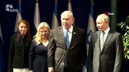 - Putin, İsrail'de Başbakan Netanyahu ve Cumhurbaşkanı Rivlin ile görüştü