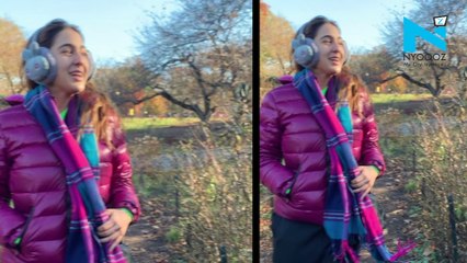 Watch, Sara Ali Khan is back as central park tour