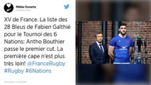 XV de France. La liste des Bleus de Fabien Galthié pour le Tournoi des 6 Nations