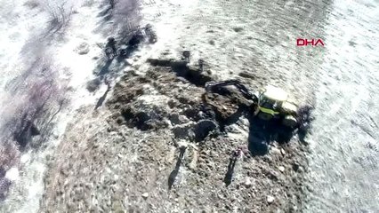 Bingöl lice'de, toprağa gömülü 1 ton 351 kilo esrar bulundu