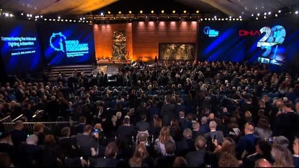 Dünya liderleri, 5'inci dünya holokost forumu'nda buluştu