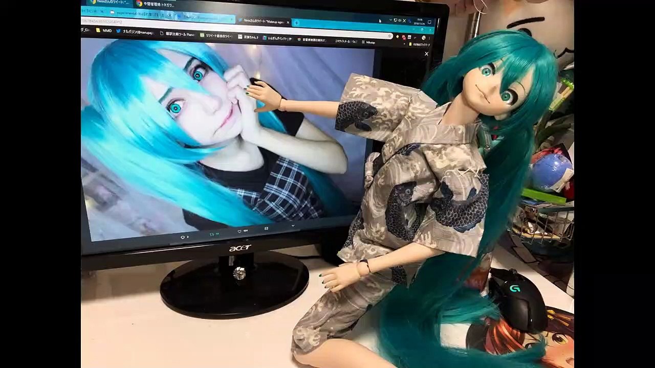 Explicando el Origen de esta Extraña Muñeca de Miku ¿Creepy?