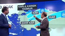 İstanbul'da hangi ilçelerde kar yağacak ? Bünyamin Sürmeli açıkladı...