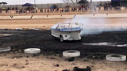 Boat Tears up the Burnout Pad