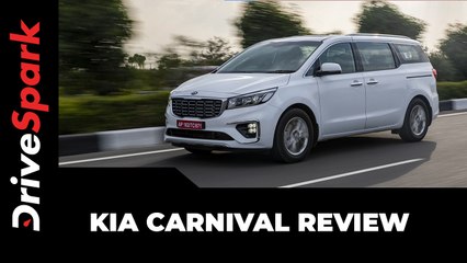 Download Video: Kia Carnival Review: Features, Specs, Performance & Driving Impressions & Other Details