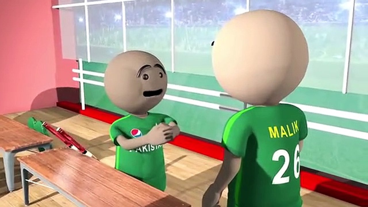 3D ANIM COMEDY - CRICKET -- INDIA VS PAKISTAN -- LAST OVER -- STUMP HUA --