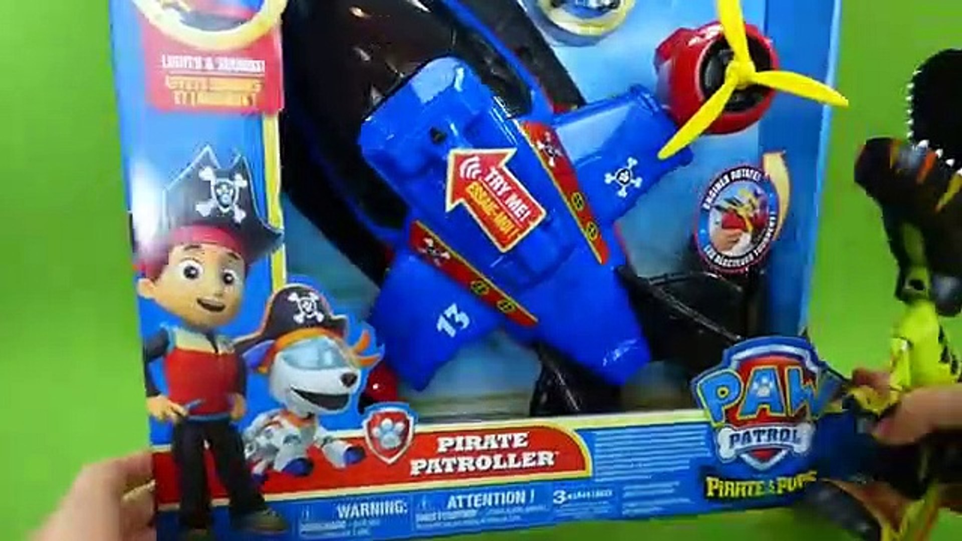 paw patrol pirate toys