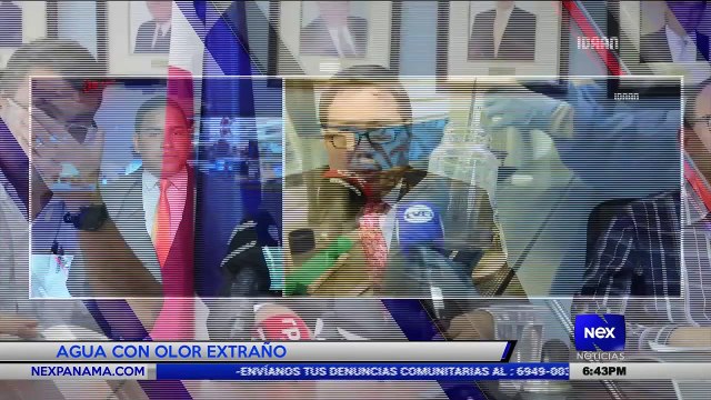 Agua con olor extraño - Nex Noticias