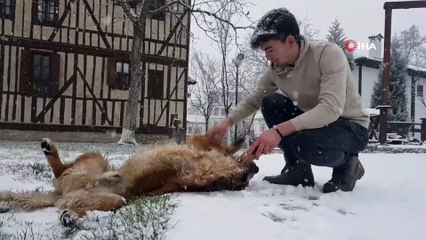 Osmanlı Kenti Safranbolu’da Eşsiz Kar Manzaraları