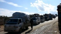 İdlib'deki saldırılar nedeniyle son 48 saatte 36 bin sivil daha yerinden edildi