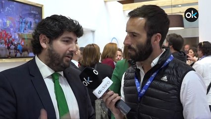 El presidente de Murcia a Ojeda: "Tengo mucho miedo al Gobierno central"