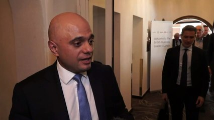 Sajid Javid has 'huge confidence' in Britain after Brexit