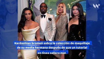 Kim Kardashian dice que la línea de maquillaje de Kylie Jenner es "barata"