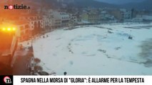 Maltempo, tempesta Gloria si abbatte sulla Spagna: è allerta rossa | Notizie.it