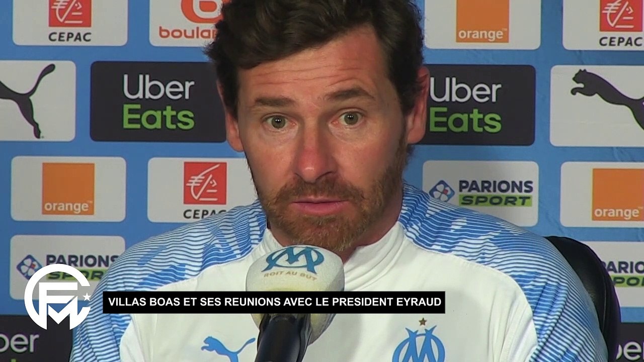 Villas Boas et la mise au point avec Eyraud