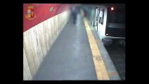 Roma - Uomo armato di pistola nella metro A, individuato dalla Polizia (23.01.20)