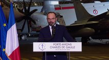 Discours du Premier ministre aux marins du porte-avions Charles de Gaulle