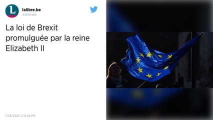 Brexit. Le projet de loi promulgué par la reine Elizabeth II