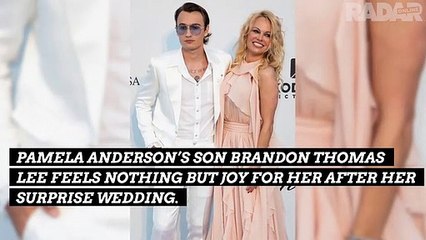 Pamela Anderson’s Son Brandon Thomas Lee Says How He Really Feels About Her Secret Wedding