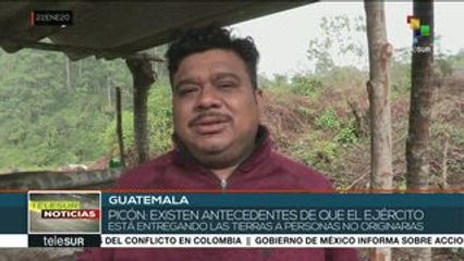 Guatemala: indígenas reclaman finca de donde se les desalojó en 1983