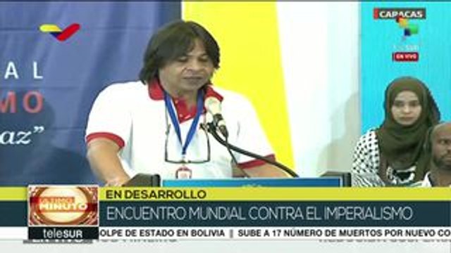 Vzla.: Encuentro Contra el Imperialismo rechaza injerencismo de EE.UU.