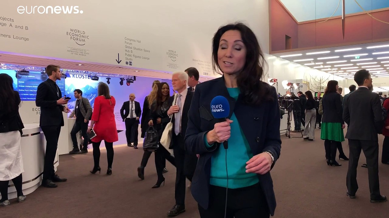 Viel Wirbel: Ganz schön was los in Davos