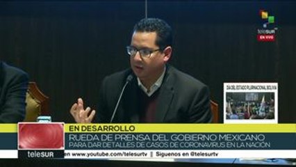 Gobierno mexicano informa sobre acciones contra el coronavirus