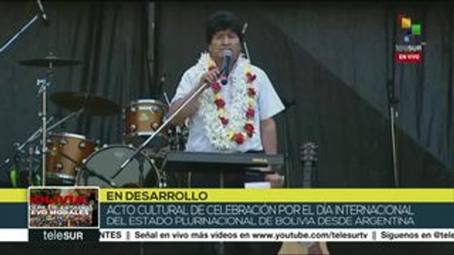 Evo Morales: demostramos que sin el capitalismo se logra el bienestar