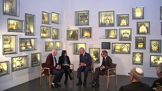 Prince Charles meets British Holocaust survivors