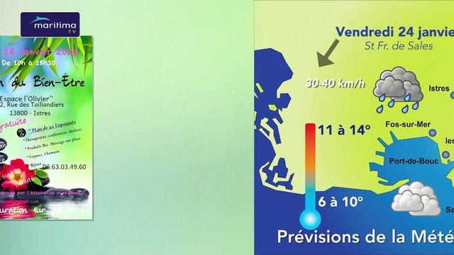 La météo pour vendredi 24 janvier et les idées sorties c'est par ici