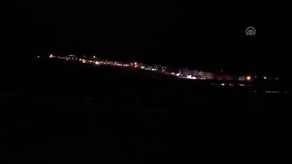 Yoğun kar yağışı ulaşımı aksattı (2)